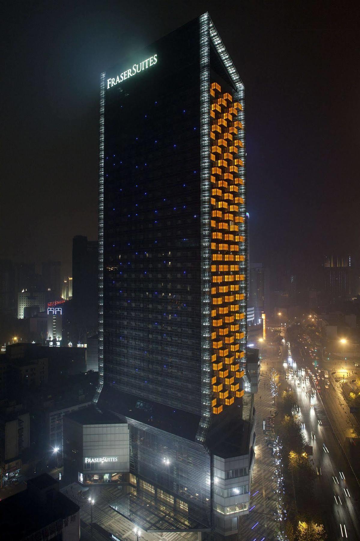 Grand Parcvue Hotel Residence Chengdu Exterior foto