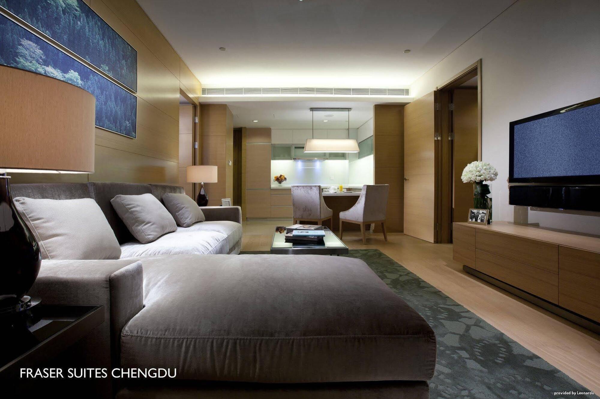 Grand Parcvue Hotel Residence Chengdu Exterior foto