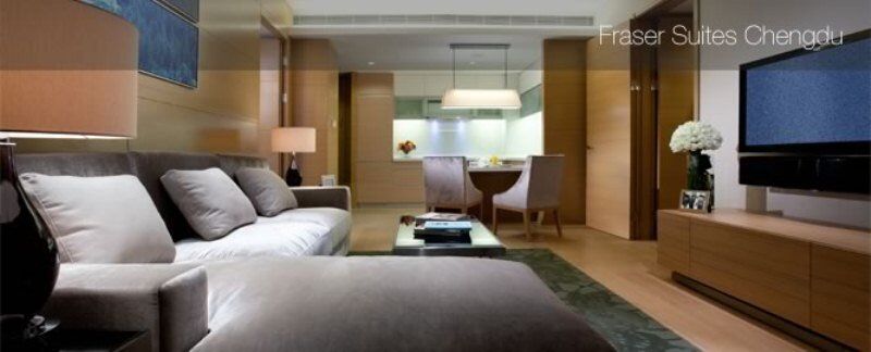 Grand Parcvue Hotel Residence Chengdu Exterior foto